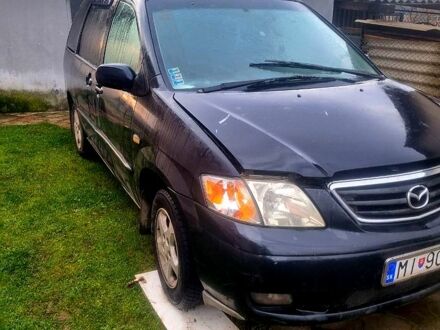 Черный Мазда МПВ, объемом двигателя 2 л и пробегом 230 тыс. км за 444 $, фото 1 на Automoto.ua