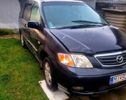 Черный Мазда МПВ, объемом двигателя 2 л и пробегом 230 тыс. км за 444 $, фото 1 на Automoto.ua