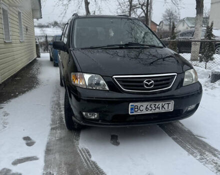 Черный Мазда МПВ, объемом двигателя 2 л и пробегом 329 тыс. км за 3950 $, фото 1 на Automoto.ua