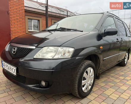 Черный Мазда МПВ, объемом двигателя 2.26 л и пробегом 235 тыс. км за 3500 $, фото 1 на Automoto.ua