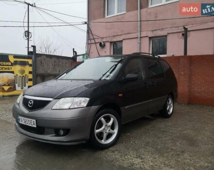 Чорний Мазда МПВ, об'ємом двигуна 2 л та пробігом 214 тис. км за 4500 $, фото 1 на Automoto.ua