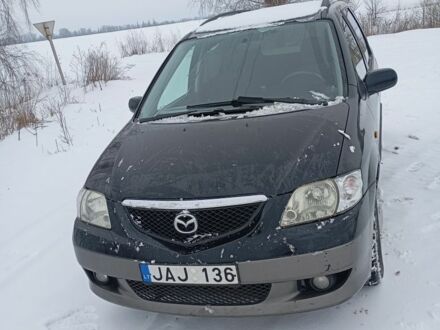 Черный Мазда МПВ, объемом двигателя 2 л и пробегом 194 тыс. км за 2450 $, фото 1 на Automoto.ua