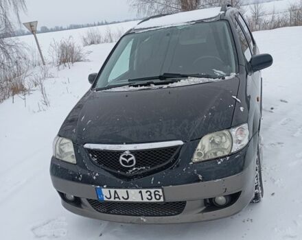 Черный Мазда МПВ, объемом двигателя 2 л и пробегом 194 тыс. км за 2450 $, фото 1 на Automoto.ua