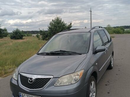 Серый Мазда МПВ, объемом двигателя 2 л и пробегом 336 тыс. км за 4900 $, фото 1 на Automoto.ua
