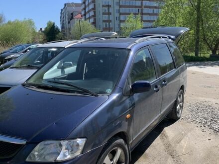 Мазда МПВ 2002 у Виноградове на Automoto.ua Синій Мазда МПВ, об'ємом двигуна 2 л та пробігом 340 тис. км за 3800 $, фото 1 на Automoto.ua