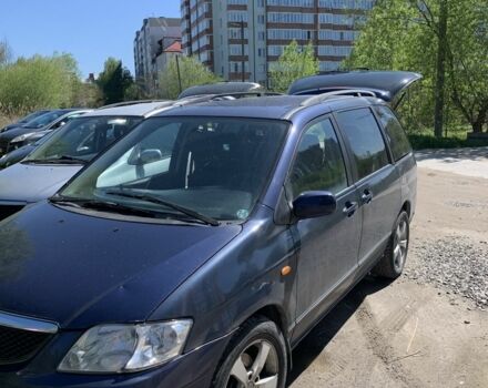 Синий Мазда МПВ, объемом двигателя 2 л и пробегом 340 тыс. км за 3800 $, фото 1 на Automoto.ua