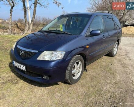 Синий Мазда МПВ, объемом двигателя 2 л и пробегом 292 тыс. км за 2900 $, фото 1 на Automoto.ua