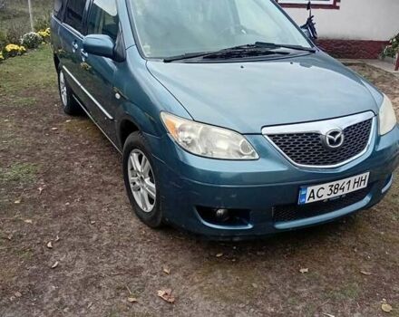Синій Мазда МПВ, об'ємом двигуна 2 л та пробігом 312 тис. км за 3500 $, фото 1 на Automoto.ua