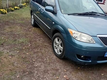 Синий Мазда МПВ, объемом двигателя 2 л и пробегом 312 тыс. км за 3700 $, фото 1 на Automoto.ua