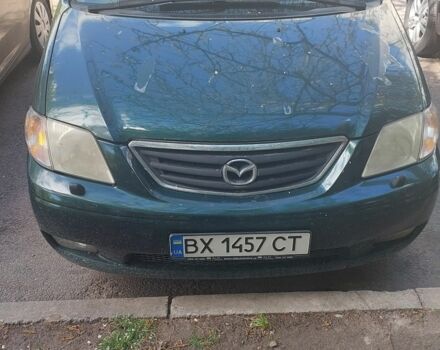 Зеленый Мазда МПВ, объемом двигателя 2 л и пробегом 300 тыс. км за 2500 $, фото 1 на Automoto.ua