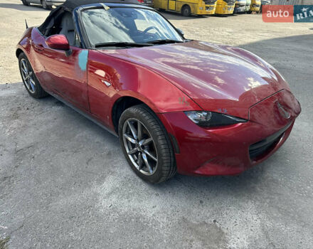 Червоний Мазда МХ-5, об'ємом двигуна 2 л та пробігом 100 тис. км за 11500 $, фото 1 на Automoto.ua
