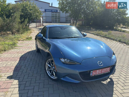 Синий Мазда МХ-5, объемом двигателя 2 л и пробегом 70 тыс. км за 18900 $, фото 1 на Automoto.ua
