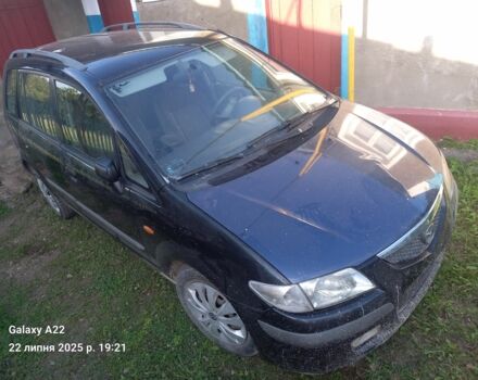 Черный Мазда Премаси, объемом двигателя 2 л и пробегом 300 тыс. км за 570 $, фото 1 на Automoto.ua