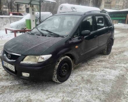 Черный Мазда Премаси, объемом двигателя 2 л и пробегом 333 тыс. км за 1100 $, фото 1 на Automoto.ua