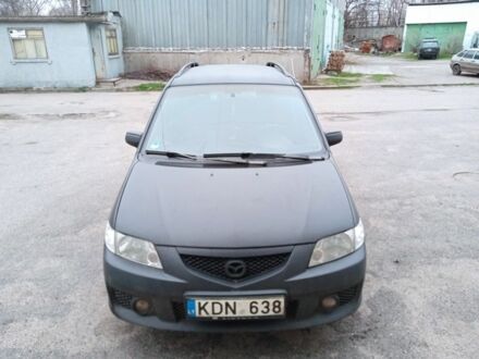 Черный Мазда Премаси, объемом двигателя 2 л и пробегом 246 тыс. км за 1069 $, фото 1 на Automoto.ua