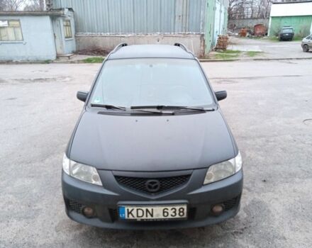 Черный Мазда Премаси, объемом двигателя 2 л и пробегом 246 тыс. км за 1069 $, фото 1 на Automoto.ua