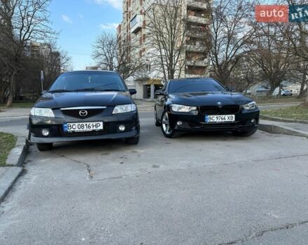 Черный Мазда Премаси, объемом двигателя 1.8 л и пробегом 279 тыс. км за 3500 $, фото 1 на Automoto.ua