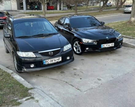 Черный Мазда Премаси, объемом двигателя 1.8 л и пробегом 279 тыс. км за 3500 $, фото 1 на Automoto.ua