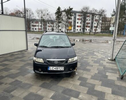 Черный Мазда Премаси, объемом двигателя 2 л и пробегом 240 тыс. км за 800 $, фото 1 на Automoto.ua