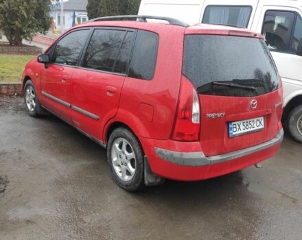 Красный Мазда Премаси, объемом двигателя 1.8 л и пробегом 343 тыс. км за 2700 $, фото 1 на Automoto.ua