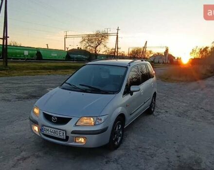 Серый Мазда Премаси, объемом двигателя 1.84 л и пробегом 200 тыс. км за 2700 $, фото 3 на Automoto.ua