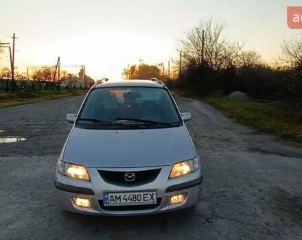 Серый Мазда Премаси, объемом двигателя 1.84 л и пробегом 200 тыс. км за 2700 $, фото 5 на Automoto.ua