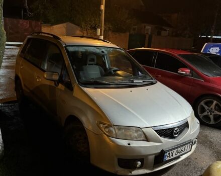 Серый Мазда Премаси, объемом двигателя 2 л и пробегом 240 тыс. км за 1250 $, фото 2 на Automoto.ua