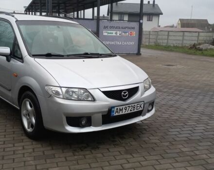 Серый Мазда Премаси, объемом двигателя 2 л и пробегом 324 тыс. км за 3500 $, фото 2 на Automoto.ua
