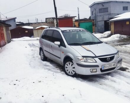 Серый Мазда Премаси, объемом двигателя 2 л и пробегом 395 тыс. км за 3000 $, фото 1 на Automoto.ua