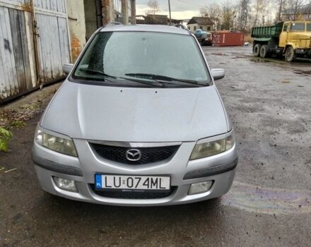 Серый Мазда Премаси, объемом двигателя 2 л и пробегом 307 тыс. км за 1548 $, фото 1 на Automoto.ua