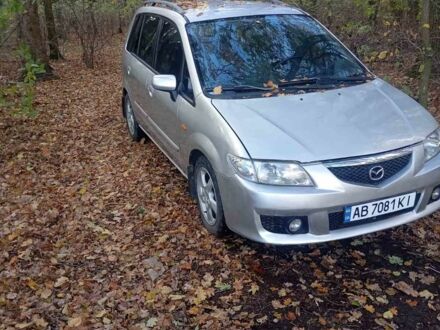 Серый Мазда Премаси, объемом двигателя 1.8 л и пробегом 120 тыс. км за 2000 $, фото 1 на Automoto.ua
