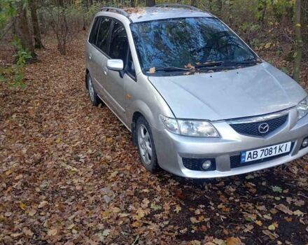 Серый Мазда Премаси, объемом двигателя 1.8 л и пробегом 120 тыс. км за 2000 $, фото 1 на Automoto.ua