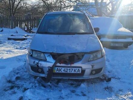 Сірий Мазда Премасі, об'ємом двигуна 2 л та пробігом 300 тис. км за 590 $, фото 1 на Automoto.ua