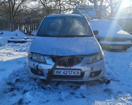 Сірий Мазда Премасі, об'ємом двигуна 2 л та пробігом 300 тис. км за 590 $, фото 1 на Automoto.ua