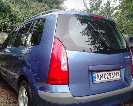 Мазда Премаси 2001 в Житомире на Automoto.ua Синий Мазда Премаси, объемом двигателя 1.84 л и пробегом 350 тыс. км за 2900 $, фото 2 на Automoto.ua