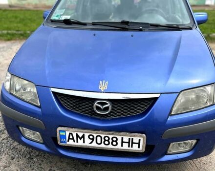 Синій Мазда Премасі, об'ємом двигуна 1.8 л та пробігом 247 тис. км за 2600 $, фото 1 на Automoto.ua
