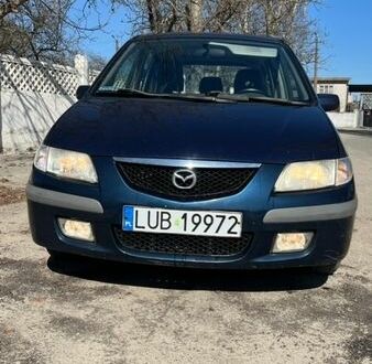 Синій Мазда Премасі, об'ємом двигуна 2 л та пробігом 382 тис. км за 1400 $, фото 1 на Automoto.ua