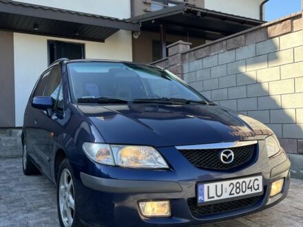 Синій Мазда Премасі, об'ємом двигуна 2 л та пробігом 345 тис. км за 1607 $, фото 1 на Automoto.ua