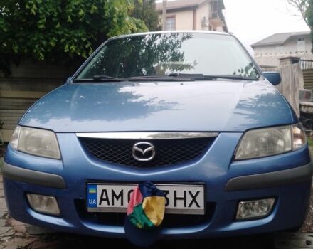 Синий Мазда Премаси, объемом двигателя 1.8 л и пробегом 250 тыс. км за 2799 $, фото 1 на Automoto.ua