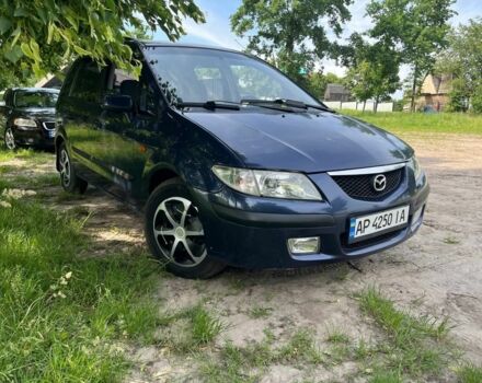 Синий Мазда Премаси, объемом двигателя 1.8 л и пробегом 344 тыс. км за 3350 $, фото 1 на Automoto.ua