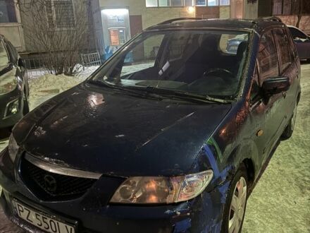 Синій Мазда Премасі, об'ємом двигуна 2 л та пробігом 328 тис. км за 800 $, фото 1 на Automoto.ua