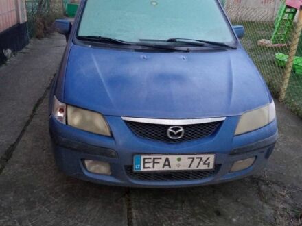 Синий Мазда Премаси, объемом двигателя 2 л и пробегом 350 тыс. км за 950 $, фото 1 на Automoto.ua