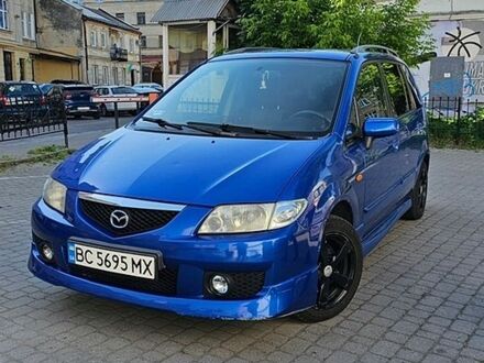 Синій Мазда Премасі, об'ємом двигуна 2 л та пробігом 257 тис. км за 1800 $, фото 1 на Automoto.ua