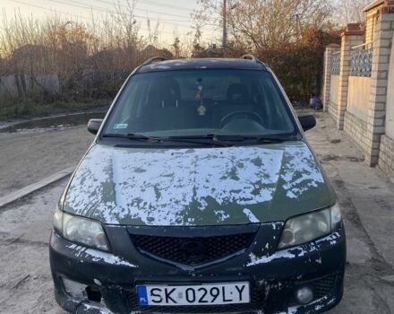 Зеленый Мазда Премаси, объемом двигателя 2 л и пробегом 444 тыс. км за 350 $, фото 2 на Automoto.ua