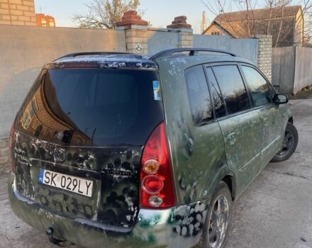 Зеленый Мазда Премаси, объемом двигателя 2 л и пробегом 444 тыс. км за 350 $, фото 5 на Automoto.ua