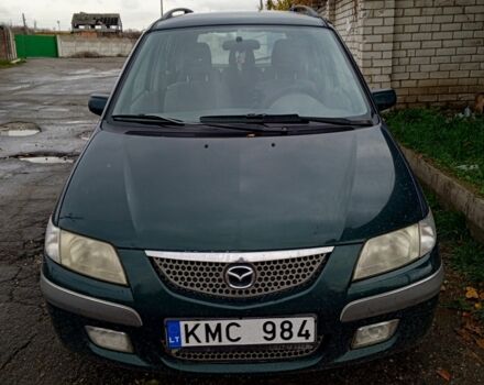 Зеленый Мазда Премаси, объемом двигателя 2 л и пробегом 87 тыс. км за 1750 $, фото 1 на Automoto.ua