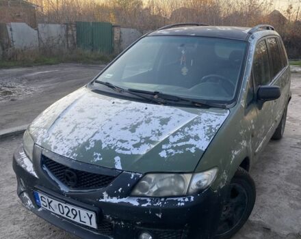 Зеленый Мазда Премаси, объемом двигателя 2 л и пробегом 444 тыс. км за 350 $, фото 1 на Automoto.ua