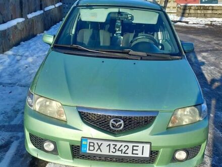 Зеленый Мазда Премаси, объемом двигателя 1.84 л и пробегом 300 тыс. км за 3000 $, фото 1 на Automoto.ua
