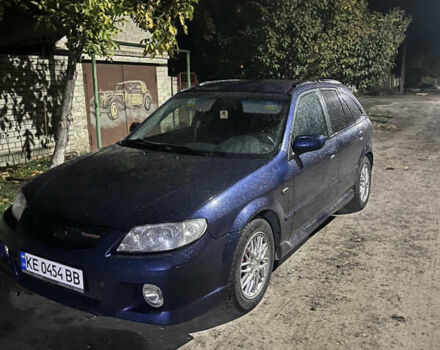 Синій Мазда Протеже, об'ємом двигуна 2 л та пробігом 299 тис. км за 3500 $, фото 8 на Automoto.ua