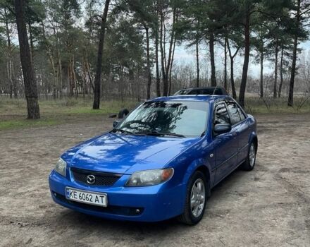Синий Мазда Протеж, объемом двигателя 2 л и пробегом 220 тыс. км за 2300 $, фото 1 на Automoto.ua